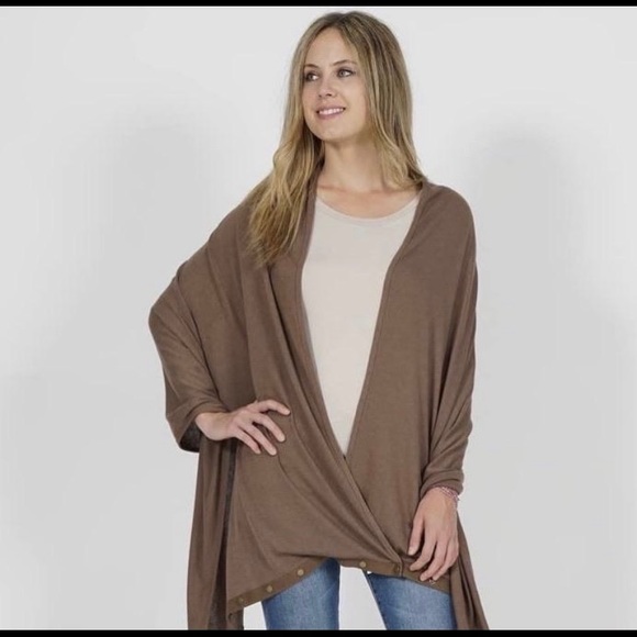 Convertible WrapScarf - Brown - Picture 1 of 3